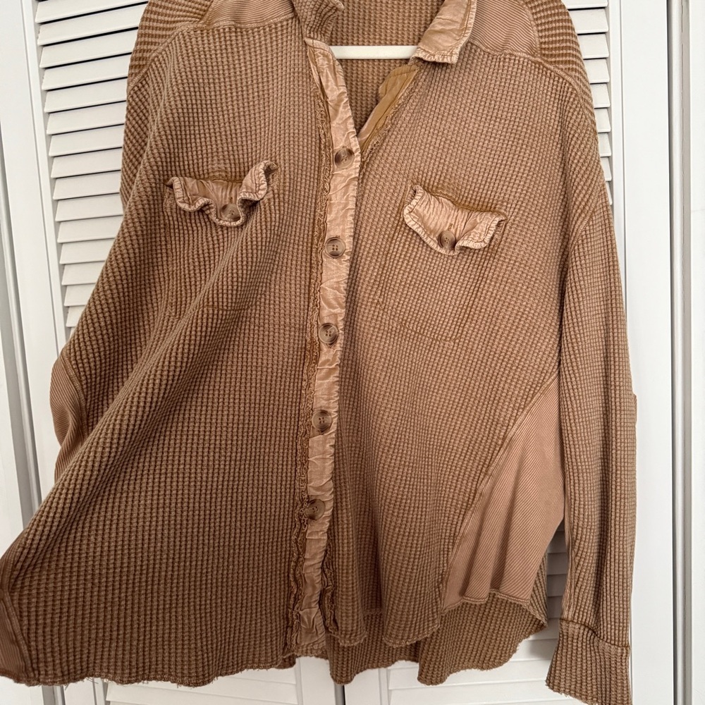 Free People FP One Tan Scout Jacket - Picture 6 of 8